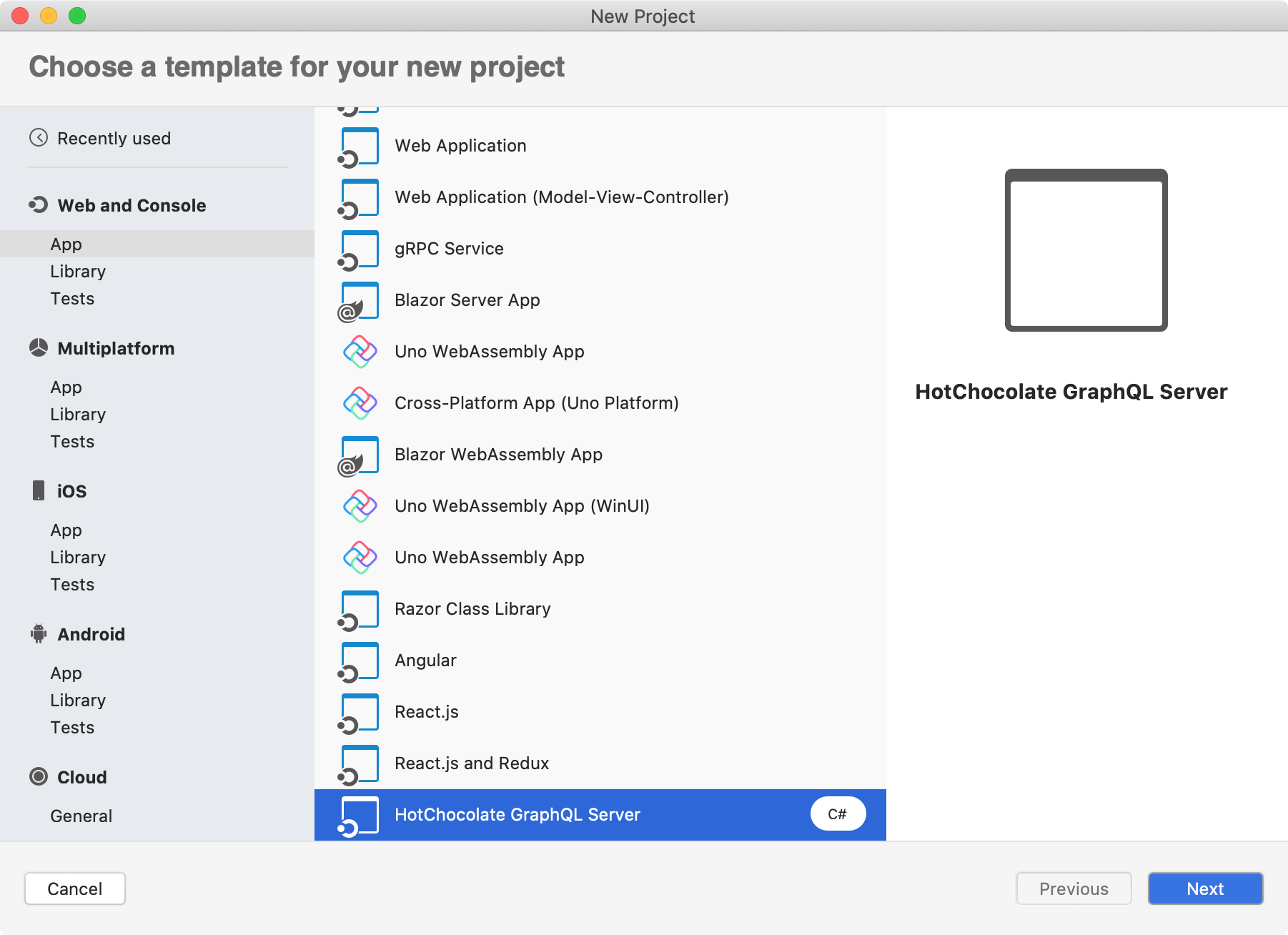 visual studio for mac creating universal windows project